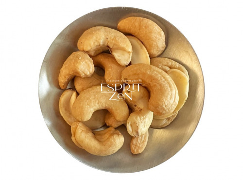 Esprit Zen - Noix de Cajou grillées nature - Sachet refermable de 100g