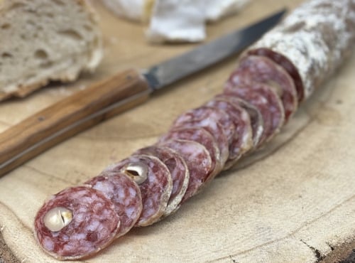 Venandi Sauvage par Nature - Saucisson de Sanglier Sauvage Français aux Noisettes - 150 g