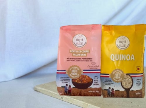 BERRY GRAINES - Pack Rentrée : Quinoa et Mélange assaisonné Dahl de lentilles corail