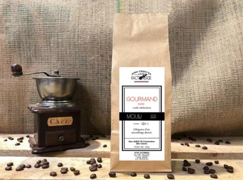 Cafés Factorerie - Café Blend Le Gourmand MOULU - 250g