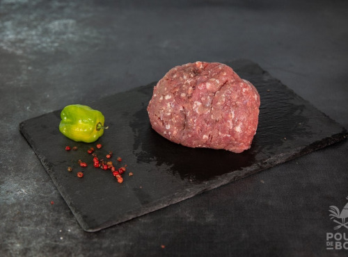 Nature viande - Chair de Boeuf aux échalotes Bio (race limousine) - 500g