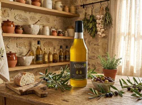 Huilerie d'Auron - Huile d'olive vierge de France 0,5L