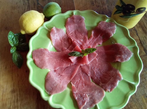 La Ferme de Souegnes - [Précommande] Lamelles de Buffle BIO pour carpaccio