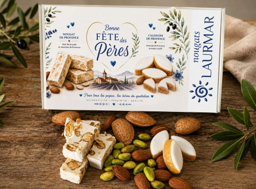 Nougats Laurmar - Coffret Fête des Pères – Nougat & Calissons de Provence