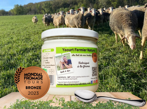 Dessine moi une brebis - Yaourt Brebis Nature 320g