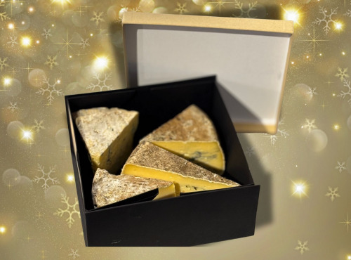 GAEC Les Perce-neige - Plateau carré découverte de 4 Fromages  550g