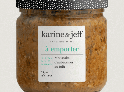 Karine & Jeff - Moussaka d'aubergines au tofu 360g