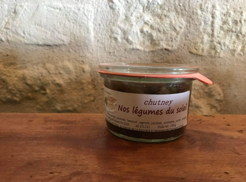 Des Poules et des Vignes à Bourgueil - Chutney de légumes du soleil