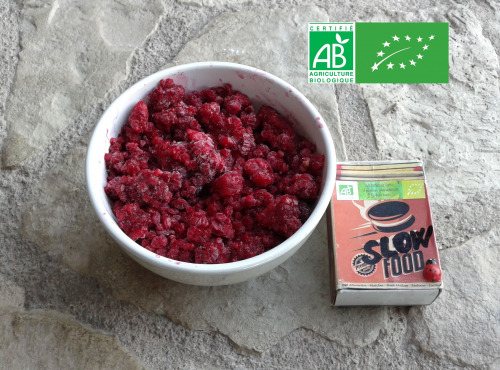 LES JARDINS DE KARINE - Framboise surgelée en brisures - 200g pour 2 smoothies