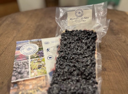Myrtilles du Trimoulet - ANTI-GASPI: Myrtilles déshydratées - Sachet Sous-vide
