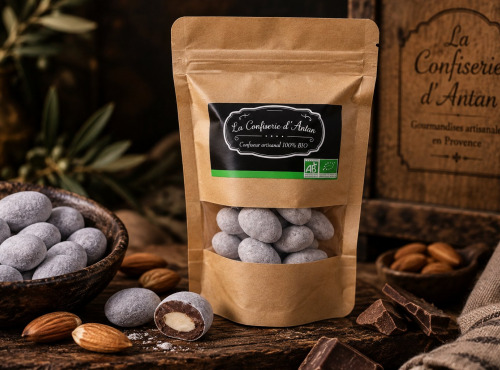 La confiserie d’antan 100% bio - Amandes Pralinou BIO - 180 gr