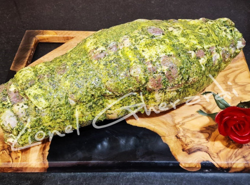 Boucherie Charcuterie Traiteur Lionel Ghérardi - Gigot d'agneau sans Os à l'ail des ours - 2300g