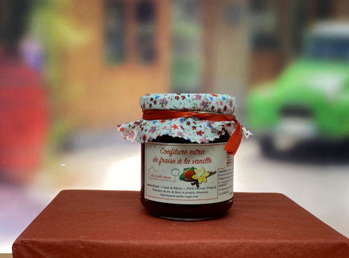 Les Perles Rouges - Confiture Extra De Fraise À La Vanille Bourbon