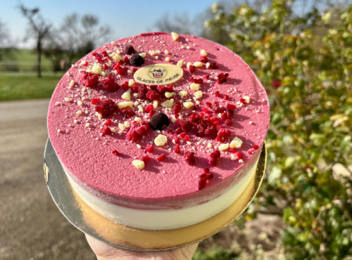 Glaces de Meuse - Duo Glacé "Fleur de Lait & Framboise" (6/8 parts)