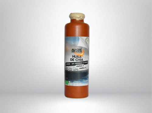 Adal Terra - Huile Vierge Gastronomique de Chia Français Bio 200ml