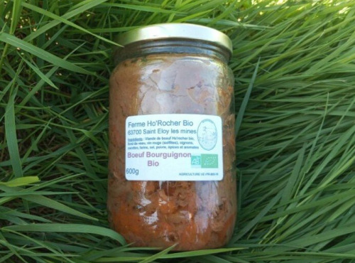 Ferme Ho'Rocher - Bourguignon cuisiné 600g