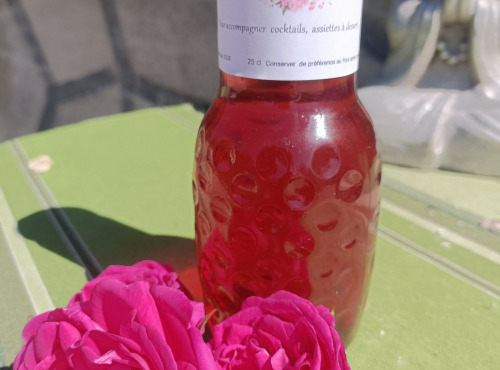 Rébecca les Jolies Fleurs - Sirop Roses de Damas
