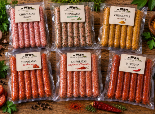 La ferme de Nolwenn - 6 Merguez de porc Duroc