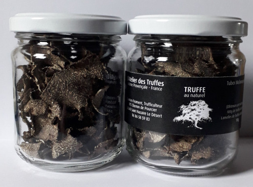 Ferme de Pourcier - Lamelles de Truffes Noires Déshydratées - 20 g