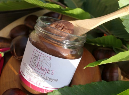 L'Art des Châtaignes - La Choco-Châtaigne, confiture de châtaignes allégée en sucre