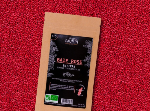 Epices Max Daumin - Baie Rose Bio de Madagascar