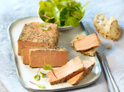 A la Truffe du Périgord - Foie Gras De Canard Entier Mi Cuit Au Sel De Guérande 250g