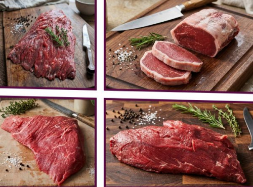 Ferme de la Porte aux Moines - Colis de viande bœuf : Prestige 5kg