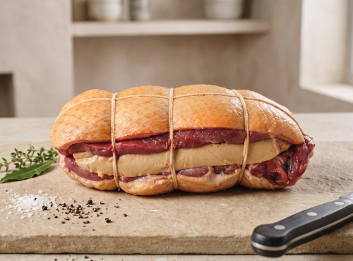 La Ferme Durbois - [Précommande] Roti de magret de canard farci au foie gras - 1kg
