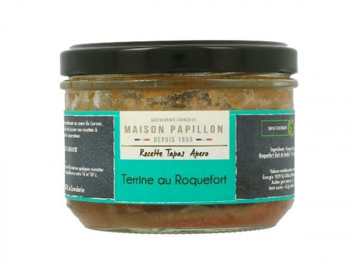 Maison PAPILLON - Artisan depuis 1955 - Terrine au Roquefort 160g