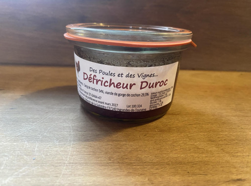 Des Poules et des Vignes à Bourgueil - Défricheur  Duroc