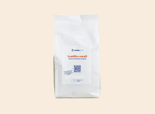 Omie - Lentilles corail du Berry - 500 g