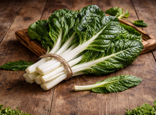 Nature et Saveurs - Ferme Aquaponique et Permacole Astérienne - Blette blanche Jessica – feuilles larges et côtes fondantes