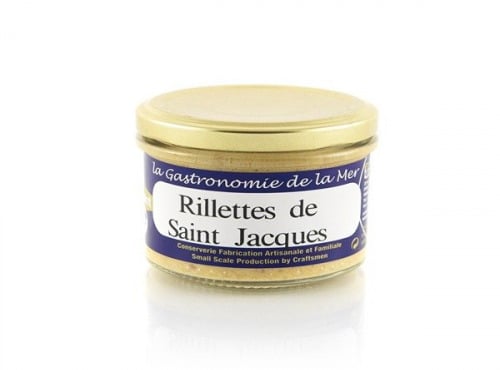 SARL Kerbriant ( Conserverie ) - Rillettes de Noix de Saint Jacques (PECTEN MAXIMUS) 90g