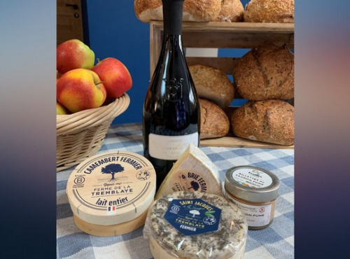 Ferme de La Tremblaye - Box Apéro gourmand à la Ferme - vache