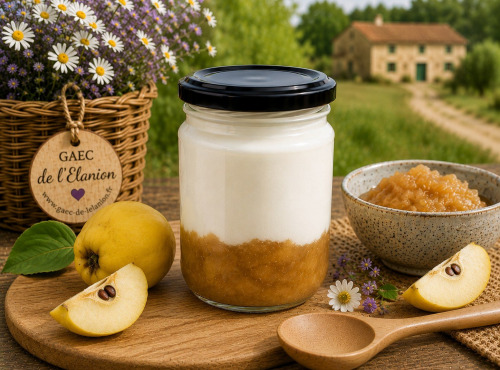 Gaec de l'Elanion - Fromage Blanc Confiture Coing 130g