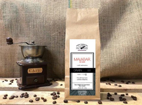 Cafés Factorerie - Café Malabar des Indes GRAIN - 250g