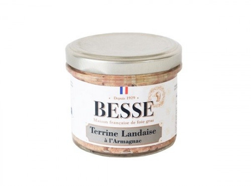 Foie Gras BESSE - Terrine landaise à l'Armagnac 100g