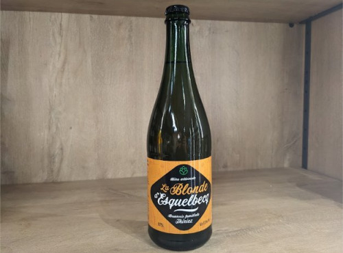 Ferme Joos - La Blonde d'Esquelbecq - Bière artisanale de la brasserie Thiriez 75 cl