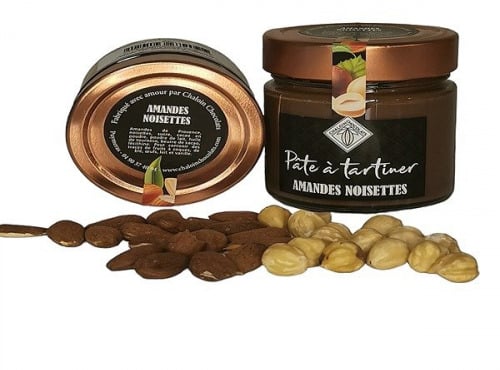 Chaloin Chocolats - Pâte à tartiner Amandes-Noisettes 200g