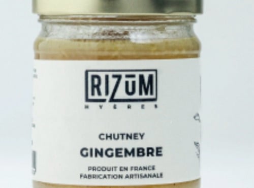 L’Oliveraie du Coudon - GINGEMBRE CHUTNEY 180GR