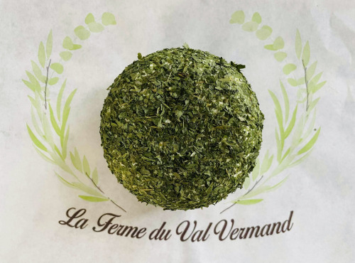 La Ferme du Val Vermand - Fromage de chèvre Frais ail des ours x1