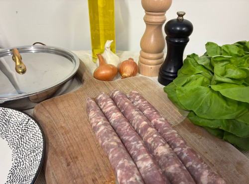 L’Echo Paysan - Chipolatas aux herbes du Cantal 3 x6