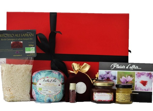 Le safran - l'or rouge des Ardennes - Coffret Cadeau Découverte du safran francais