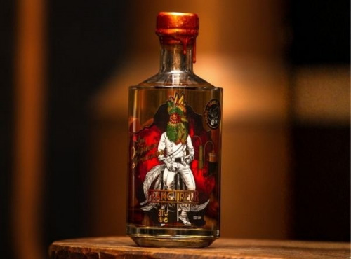 DISTILLERIE FRANC TIREUR - Rhum arrangé Banane flambée