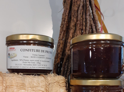 Ferme Caussanel - Confiture de Prunes