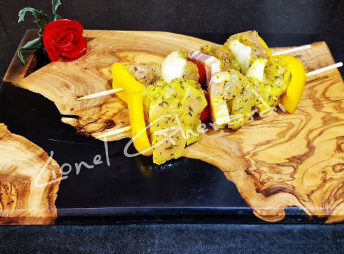 Boucherie Charcuterie Traiteur Lionel Ghérardi - Brochette de Poulet marinée thym/citron x 2