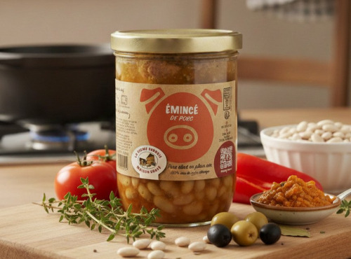 La Ferme Durbois - Emincé de porc à la provençale en bocal 400g