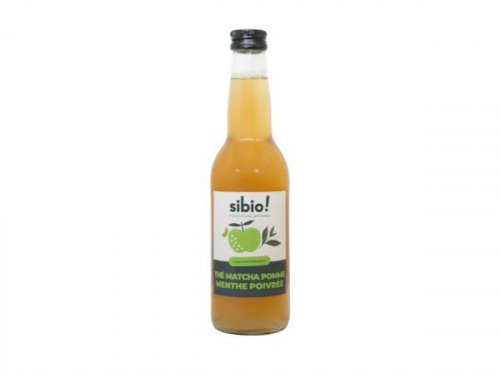 Sibio - Thé matcha pomme menthe poivrée - 33cl