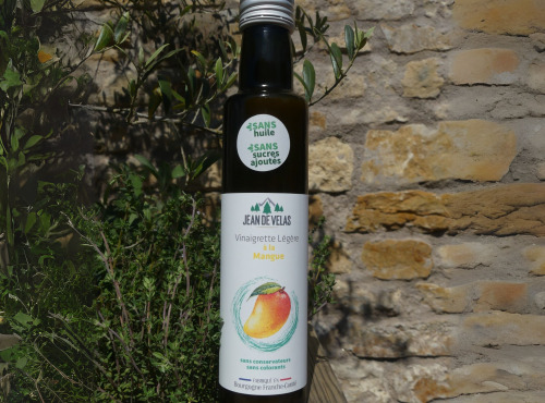 Jean de Velas - Vinaigrette légère à la Mangue - sans huile, sans sucres ajoutés