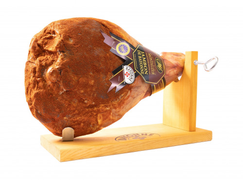 MONTAUZER - Jambon de Bayonne I.G.P entier avec os 12 mois d'affinage - 6,7Kg